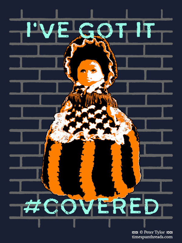 I've Got It Covered - toilet roll doll pun - graphic design by Timespun Threads