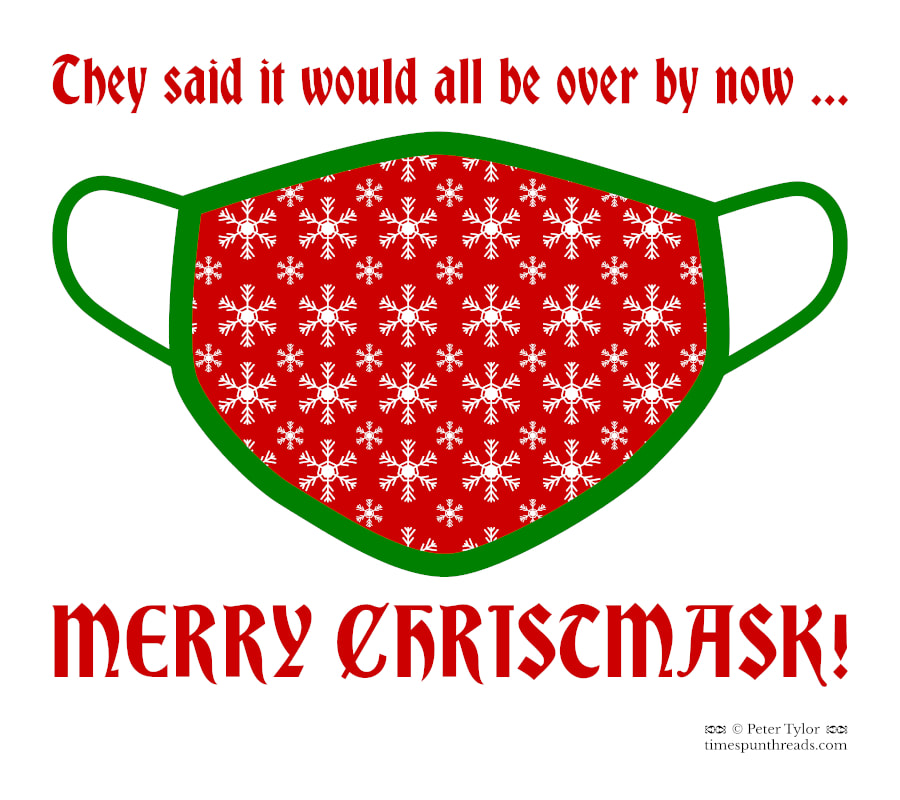 Merry Christmask (All Be Over) - Christmas 2020 graphic design
